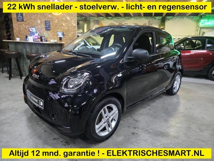 Smart Forfour EQ Comfort - 22 kWh snellader 3 fase - stoelve, Auto's, Smart, Bedrijf, Te koop, ForFour, ABS, Airbags, Airconditioning