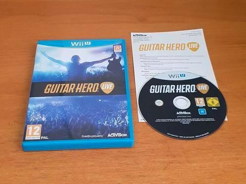 WII U | Guitar Hero Live, Spelcomputers en Games, Games | Nintendo Wii U, Gebruikt, Sport, 3 spelers of meer, Vanaf 3 jaar, Ophalen of Verzenden