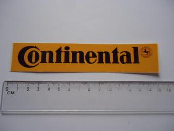 sticker oud CONTINENTAL origineel logo auto motor race cross beschikbaar voor biedingen