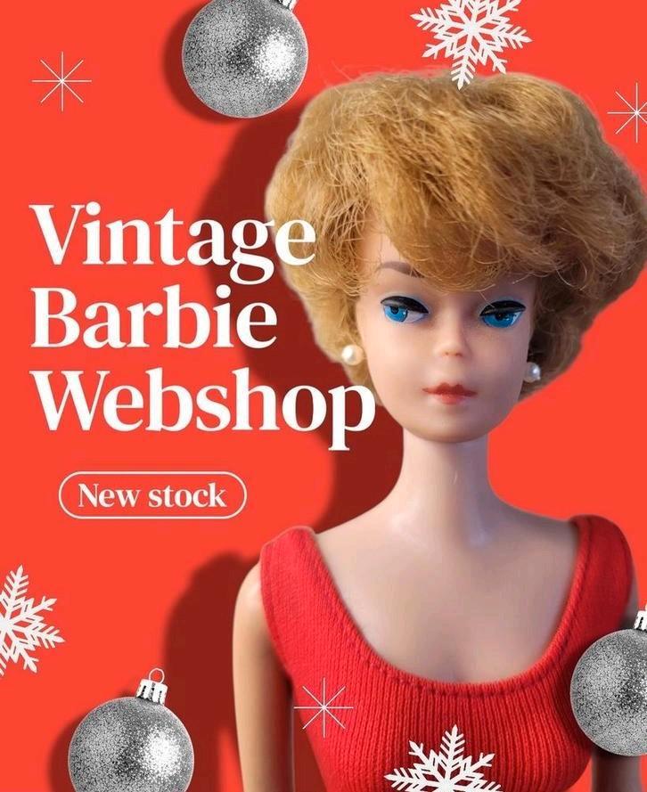 Webshop voor Vintage
Barbie + familie
/Barbiepoppen '60/70, Verzamelen, Poppen, Gebruikt, Fashion Doll, Ophalen of Verzenden