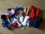 garen restanten kleur wit rood blauw groen rose zwart geel, Hobby en Vrije tijd, Naaien en Fournituren, Ophalen of Verzenden, Nieuw
