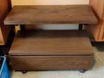 Vintage TV Meubel met Wielen, Huis en Inrichting, Kasten | Televisiemeubels, Gebruikt, Vintage, 50 tot 100 cm, Minder dan 100 cm