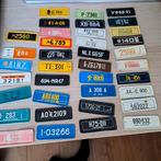 Oude kleine kentekenplaatjes, Verzamelen, Ophalen of Verzenden, Gebruikt, Auto of Motor