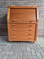 Dyrlund Denemarken secretaire - massief teakhout, Ophalen, Zo goed als nieuw