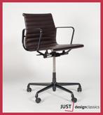 Vitra ea 117 Bruin Dubbelzijdig Leder Zwart Frame Nieuwstaat, Huis en Inrichting, Niet ingevuld, Bruin, Niet ingevuld, Ophalen of Verzenden