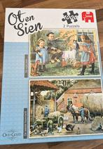 Jumbo puzzels 2-in1 Ot en Sien, 2x1000 stukjes, Hobby en Vrije tijd, Denksport en Puzzels, Ophalen of Verzenden, Zo goed als nieuw