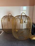 KARWEI hanglamp Vic messing twee stuks, Ophalen of Verzenden, Zo goed als nieuw, Minder dan 50 cm