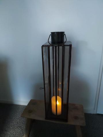 Lantaarn/Kaarsenstandaard 52cm beschikbaar voor biedingen