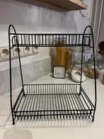 Rekje zwart metaal, Ophalen, Zo goed als nieuw