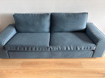 Mooie IKEA Kivik 3-zitsbank - Gunnared blauw