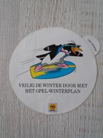 sticker veilig de winter door met het OPEL - WINTERPLAN, Verzamelen, Stickers, Ophalen of Verzenden, Zo goed als nieuw, Auto of Motor