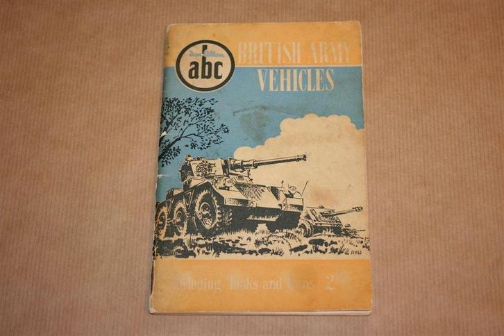 ABC of British Army Vehicles - Ca 1960 !!, Boeken, Oorlog en Militair, Gelezen, Landmacht, Tweede Wereldoorlog, Ophalen of Verzenden