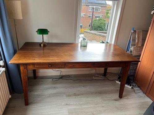 Eettafel koloniaal teak, Huis en Inrichting, Tafels | Eettafels, Gebruikt, 50 tot 100 cm, 150 tot 200 cm, Vijf personen of meer