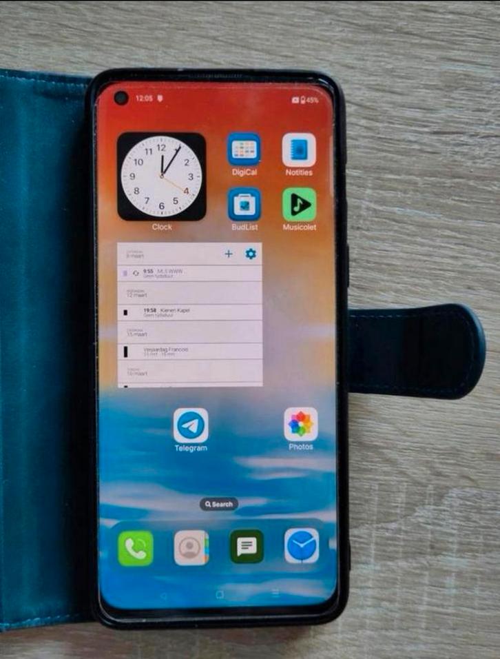 OnePlus Nord 2T 5G smartphone, Telecommunicatie, Mobiele telefoons | Overige merken, Zo goed als nieuw, Zonder abonnement, Zonder simlock