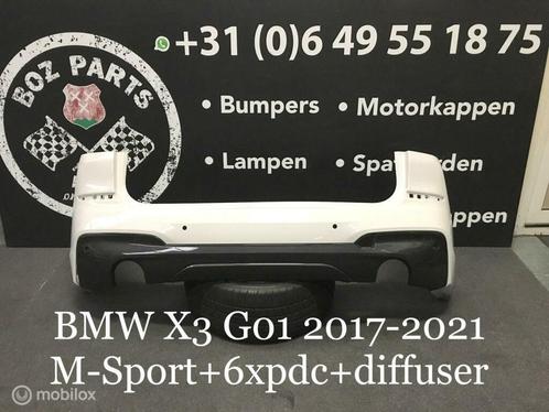 BMW X3 G01 M-SPORT M-PAKKET ACHTERBUMPER 2017-2021 ORIGINEEL, Auto-onderdelen, Carrosserie en Plaatwerk, Bumper, Achter, Gebruikt