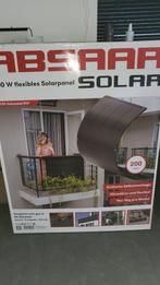Absaar Solar Flexibel SolarPannel zonnepanelen 200 Watt, Caravans en Kamperen, Ophalen of Verzenden, Nieuw