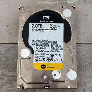 2x WD Re WD2000FYYZ 2TB beschikbaar voor biedingen