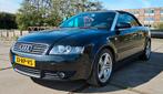 Audi A4 2.4 V6 125KW Cabrio 2005 Zwart, 4 stoelen, A4, Particulier, 170 pk
