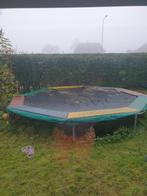 Mega trampoline!, Kinderen en Baby's, Speelgoed | Buiten | Trampolines, Ophalen, Gebruikt