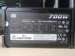 Cooler Master 700W SILENT PRO desktop voeding pc, Ophalen of Verzenden, Zo goed als nieuw