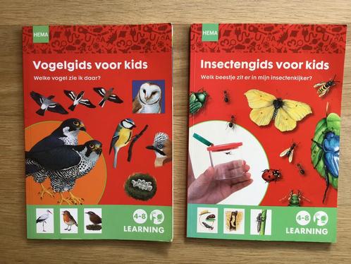 Vogelgids / insectengids voor kids, Boeken, Kinderboeken | Jeugd | onder 10 jaar, Zo goed als nieuw, Ophalen of Verzenden