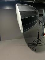 3x Godox DP800 III met Parabool, Softbox en Statieven, Ophalen, Zo goed als nieuw, Lamp of Flitsset