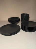 IKEA FÄRGKLAR Servies - Donkergrijs - 19 Delig, Ophalen, Gebruikt, Effen, Aardewerk