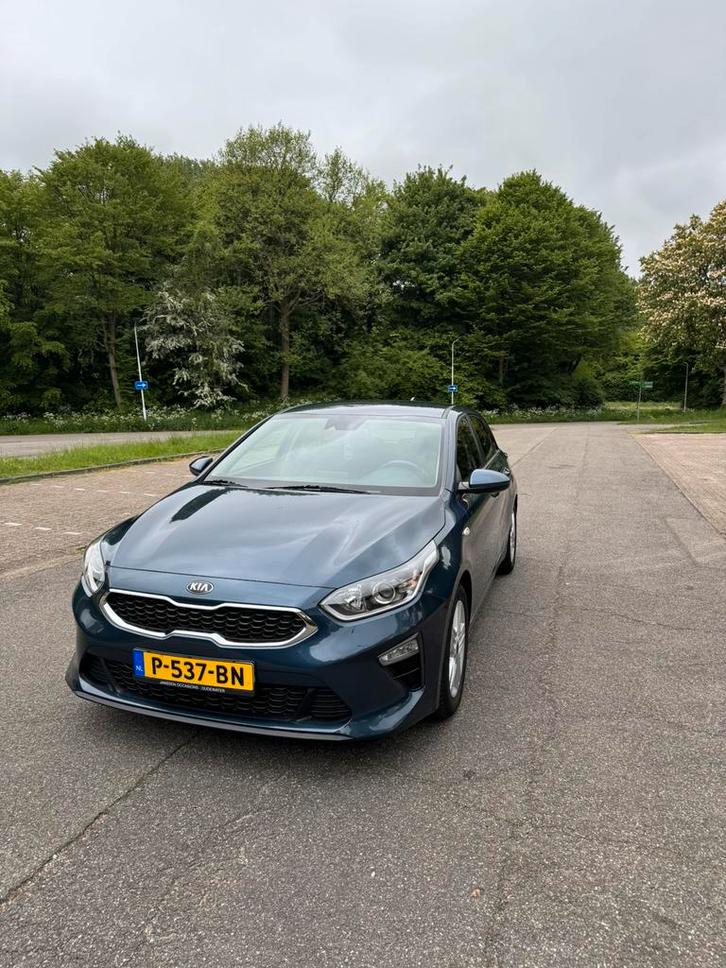 Kia (Pro) Cee d 1.4 99PK 2019 Blauw, Auto's, Kia, Particulier, (Pro) Cee d, Achteruitrijcamera, Airbags, Airconditioning, Android Auto