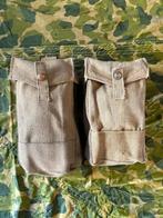 Tweede wereldoorlog britse bren pouch set (1938 & 1941), Verzamelen, Ophalen of Verzenden, Landmacht, Engeland, Overige typen