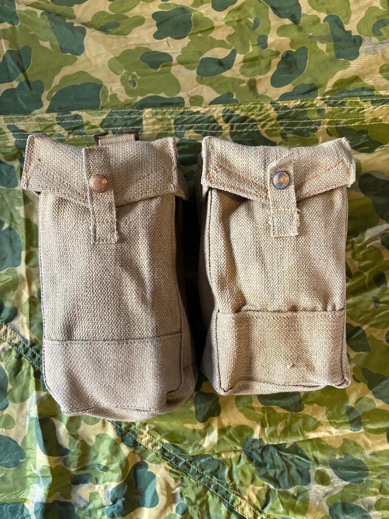 Tweede wereldoorlog britse bren pouch set (1938 & 1941), Verzamelen, Militaria | Tweede Wereldoorlog, Landmacht, Overige typen