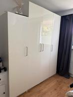 Kledingkast wit in goede staat, Huis en Inrichting, Kasten | Kledingkasten, Gebruikt, 200 cm of meer, Ophalen of Verzenden, 200 cm of meer