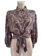 Sissel Edelbo blouse One Size, Bruin, Maat 42/44 (L), Ophalen of Verzenden, Zo goed als nieuw