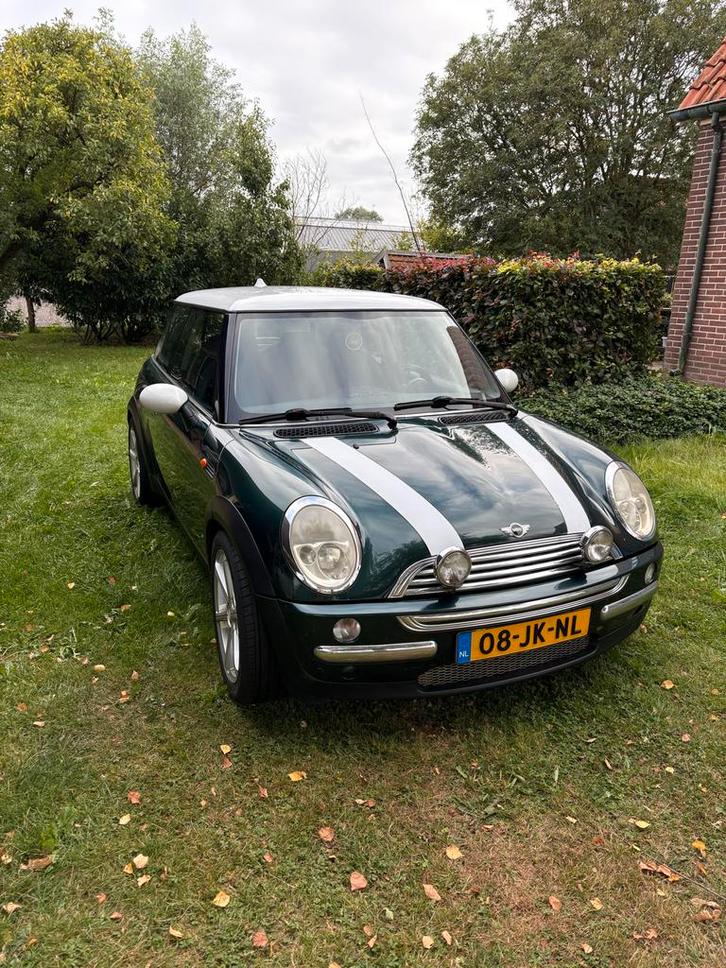 Mini 1.6 16V Cooper 2002 racingcar green / groen, Auto's, Mini, Particulier, Cooper S, Benzine, D, Hatchback, Handgeschakeld, Origineel Nederlands