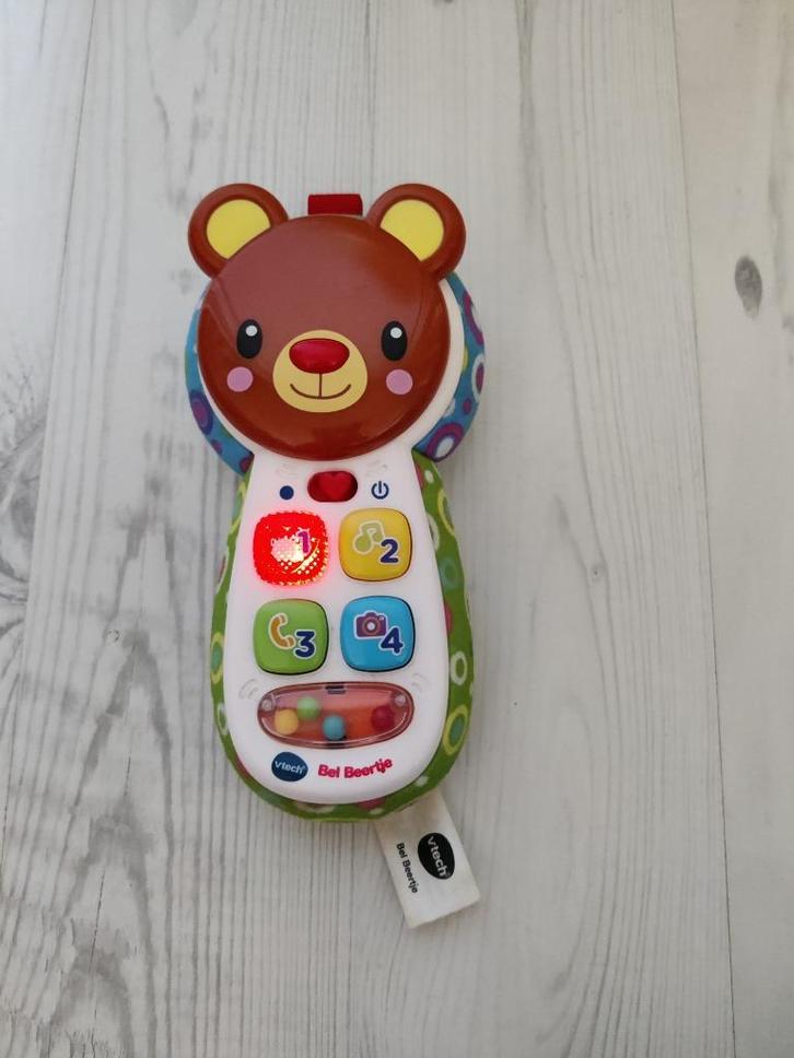 Vtech baby bel beertje, Kinderen en Baby's, Speelgoed | Vtech, Zo goed als nieuw, 6 maanden tot 2 jaar, Ophalen