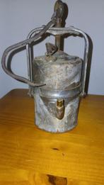 Antieke mijnlamp, Antiek en Kunst, Ophalen of Verzenden