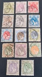 Nederland 1898 -1921- nvph 56-76 - Koningin Wilhelmina - ab1, Postzegels en Munten, Postzegels | Nederland, Verzenden, T/m 1940