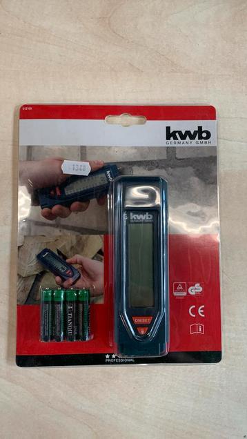 kwb Vochtmeter voor metselwerk of hout inc batterij beschikbaar voor biedingen