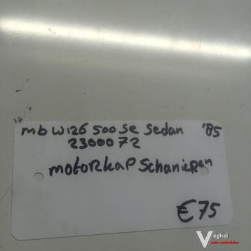 Mercedes W126 500  SE  Automaat  Sedan  1985 Wagennr 2300072 beschikbaar voor biedingen