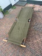 Veldbed - Nederlands leger - Hout, Verzamelen, Ophalen, Landmacht, Nederland