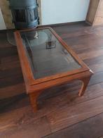 Glazen salontafel 70x130, Huis en Inrichting, Tafels | Salontafels, Ophalen, 100 tot 150 cm, 50 tot 100 cm, Minder dan 50 cm