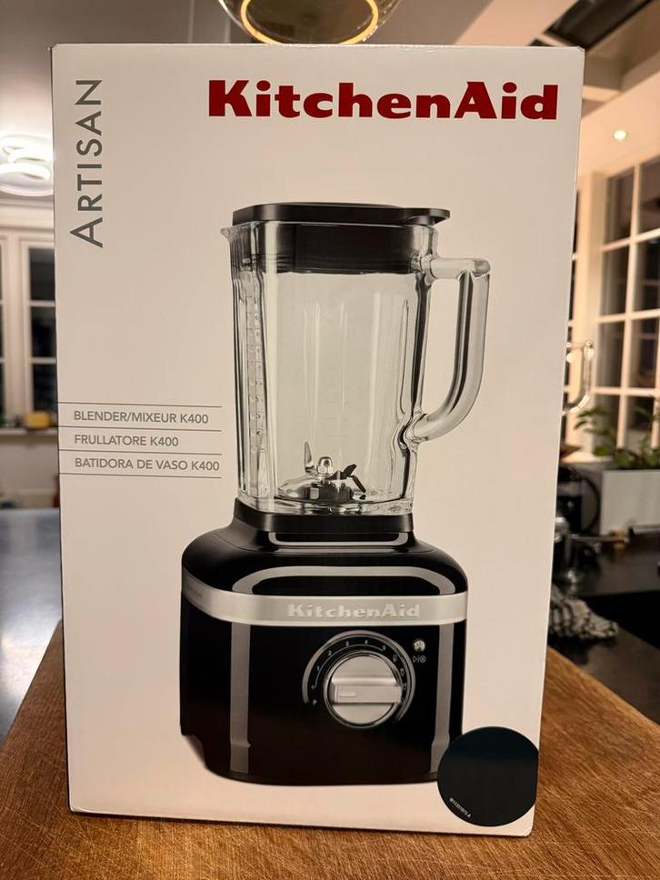 Kitchenaid K400 Blender - Nieuw in doos + Garantie, Witgoed en Apparatuur, Blenders, Nieuw, Blender, Ophalen of Verzenden