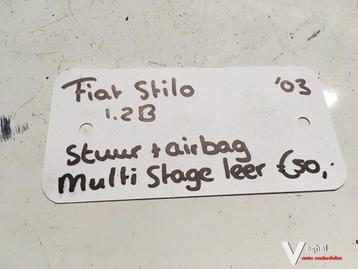 Fiat Stilo 1.2 B 2003  Leder Stuur met airbag en bediening beschikbaar voor biedingen