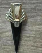 Artdeco broche 8-4 cm, Sieraden, Tassen en Uiterlijk, Broches, Ophalen of Verzenden, Zo goed als nieuw, Overige materialen