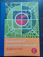 Hennie Boeije - Analyseren in kwalitatief onderzoek, Gelezen, Sociale wetenschap, Ophalen of Verzenden, Hennie Boeije