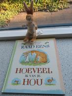 Boek Raad eens hoeveel ik van je hou met konijntje Hazeltje, Ophalen of Verzenden, Zo goed als nieuw, Prentenboek