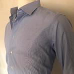 Suitsupply shirt - overhemd - fine stripe heren - lichtblauw, Overige kleuren, Verzenden, Zo goed als nieuw, Halswijdte 43/44 (XL)