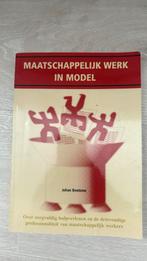 Maatschappelijk werk in model, J. Bootsma, Sociale wetenschap, Ophalen of Verzenden, Zo goed als nieuw