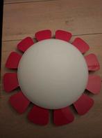 Leuke bloemvormige plafondlamp, Huis en Inrichting, Lampen | Plafondlampen, Ophalen of Verzenden, Zo goed als nieuw, Metaal, Modern
