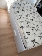 Bed - IKEA, Ophalen, Wit, Tweepersoons, 140 cm