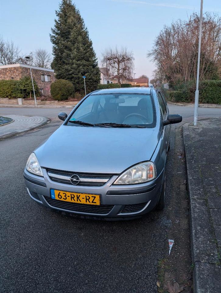 Opel Corsa 1.2 16V Twinport 3D 2005 Grijs, Auto's, Opel, Particulier, Corsa, ABS, Airbags, Elektrische ramen, Radio, Benzine, Euro 4